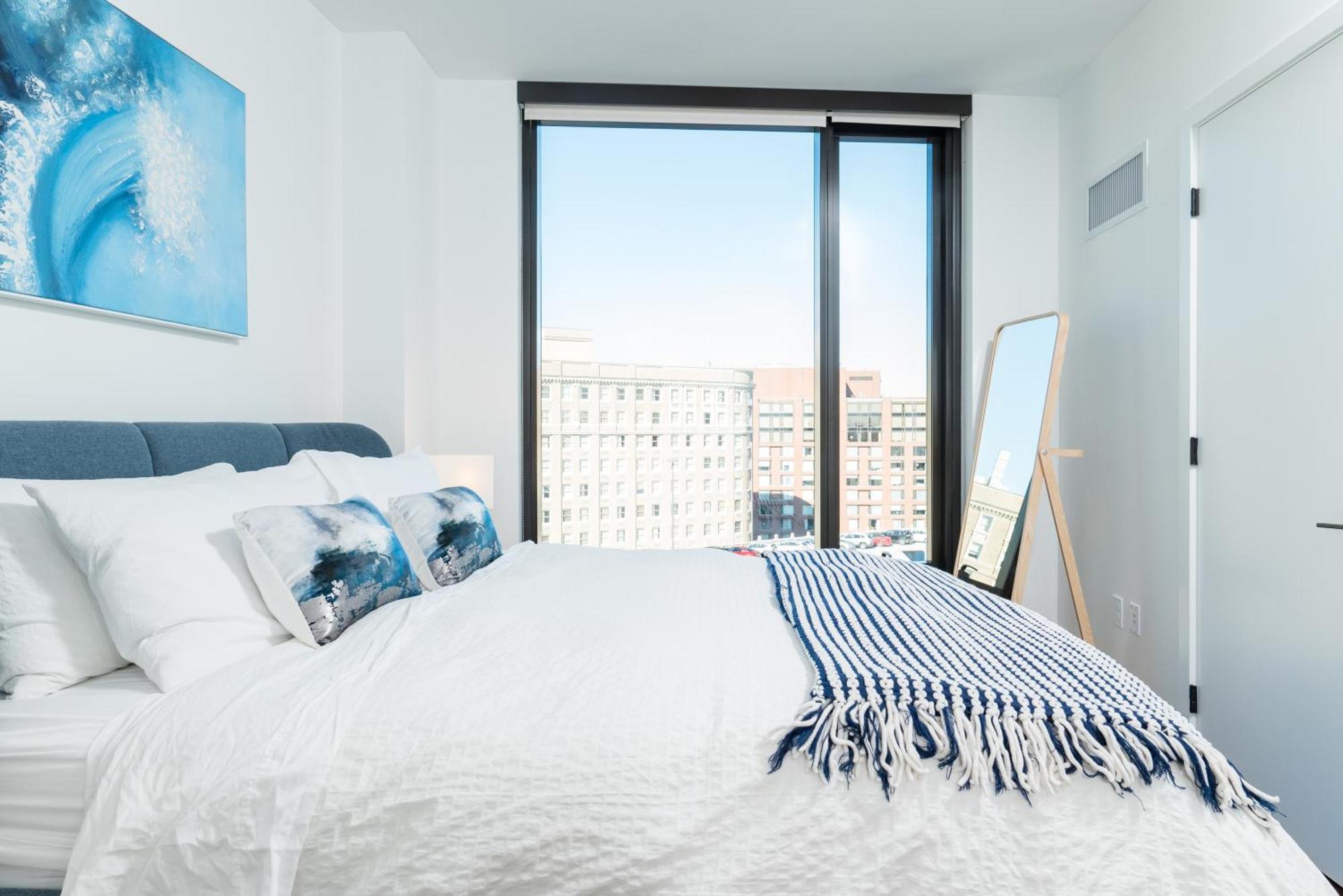 Appartement Luxury 2br Backbay Common T-station Roof Lounge Gym Boston