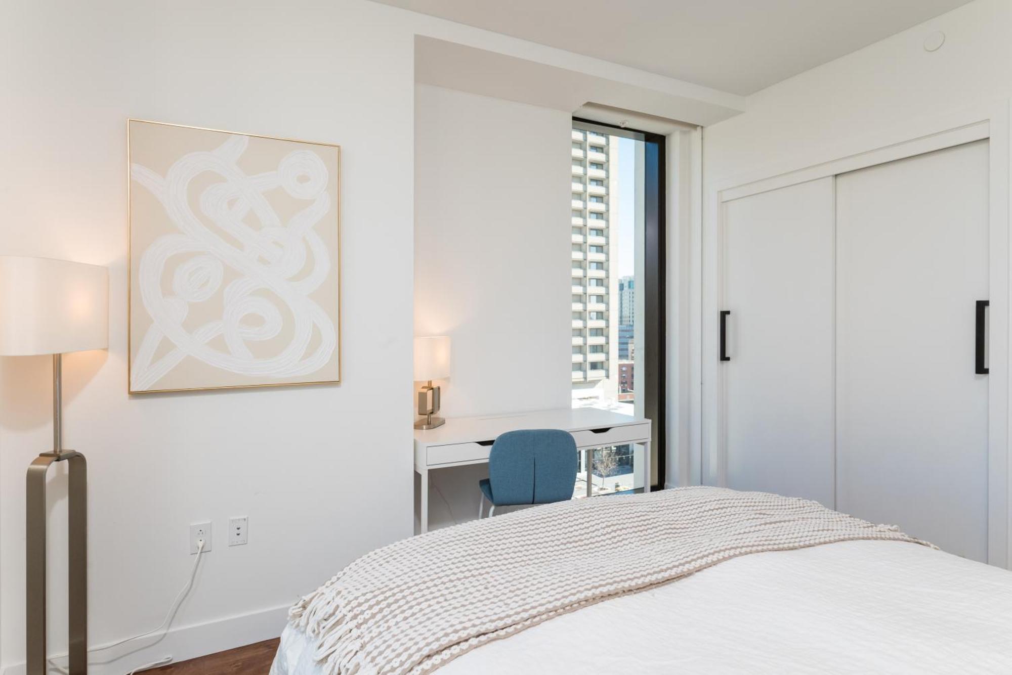 Luxury 2br Backbay Common T-station Roof Lounge Gym Appartement Boston